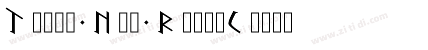 Times New RomanC字体转换
